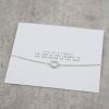 Silverarmband cirkel m pluppar - Faith - Bild 2